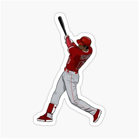 Shohei Ohtani Los Angeles Anaheim Baseball Sticker For Sale By