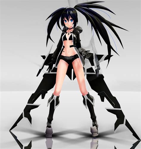 Tda Black Rock Shooter MMD Download By Reon On DeviantART Black Rock Shooter Black Rock Black