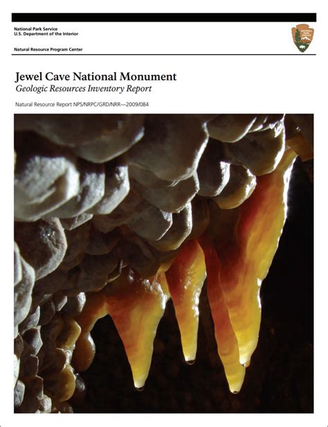 Nps Geodiversity Atlas—jewel Cave National Monument South Dakota Us