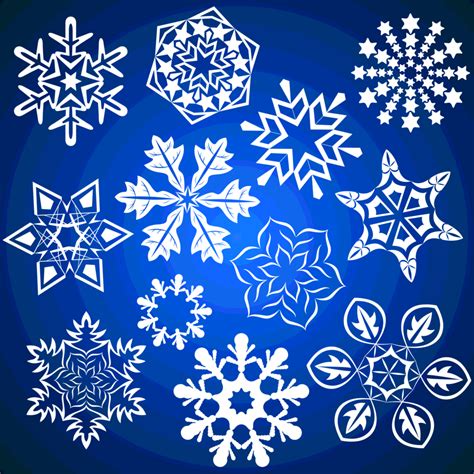 Download Winter Vector Snowflakes | FreeVectors