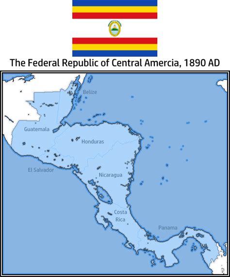 Federal Republic Of Central America By Mobiyuz On Deviantart