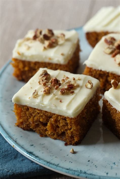 Pumpkin Bar Recipe With Cream Cheese Icing The Cake Boutique