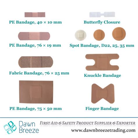 Plastic Fabric Assorted Wound Plaster Adhesive Bandages China