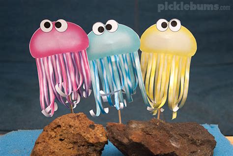 Printable Jellyfish Puppets Picklebums