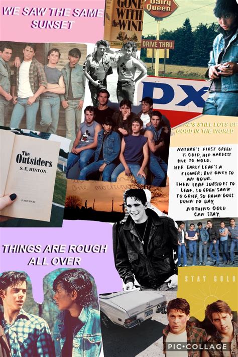 The Outsiders The Outsiders Cast Outsiders Movie The Outsiders Quotes