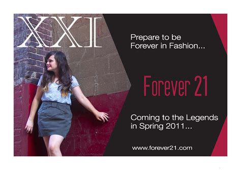 Xxi Forever 21 Advertising Campaign