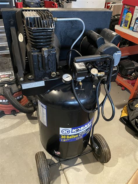 Kobalt 30 Gallon Air Compressor For Sale In Dixon Ca Offerup