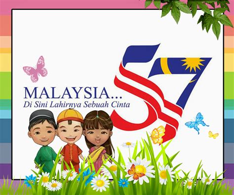 Contoh gambar poster hari lahir sekolah : GENIUS KIDS ZONE: Tema Hari Kemerdekaan Malaysia Ke 57- Malaysia Di Sini Lahirnya Sebuah Cinta
