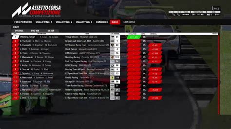 Assetto Corsa Competizione Career Mode Youtube
