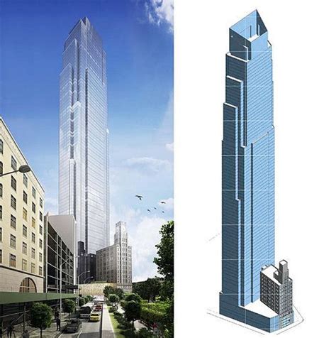 Nycs Tallest Tower Outside Of Manhattan Gets New Renders Skyscraper