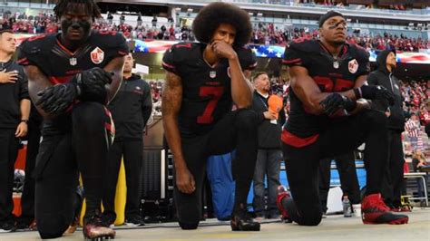 Nfl Donald Trump Says Players Protesting During Us National Anthem