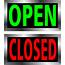 Free Clipart Open And Closed Signs  Jhnri4
