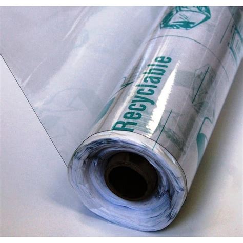 Vinyl It 4 12 Ft X 75 Ft Clear 12 Mil Plastic Sheeting 10012 The