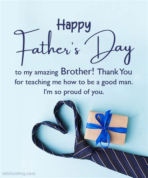 Happy Father S Day Messages For Brother Wishesmsg