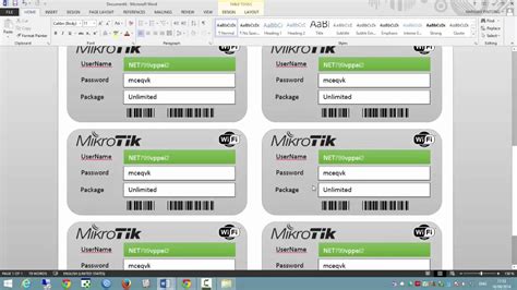Expressed a lot of disbelief and they'll get back to me. Mikrotik with Microsoft Word Internet Ticket by Amnuay ...