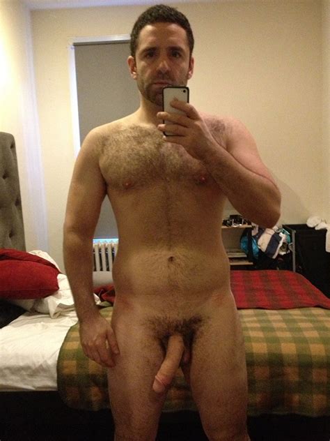 Sexy Hairy Man Shows A Bent Cute Dick Men Showing Cock