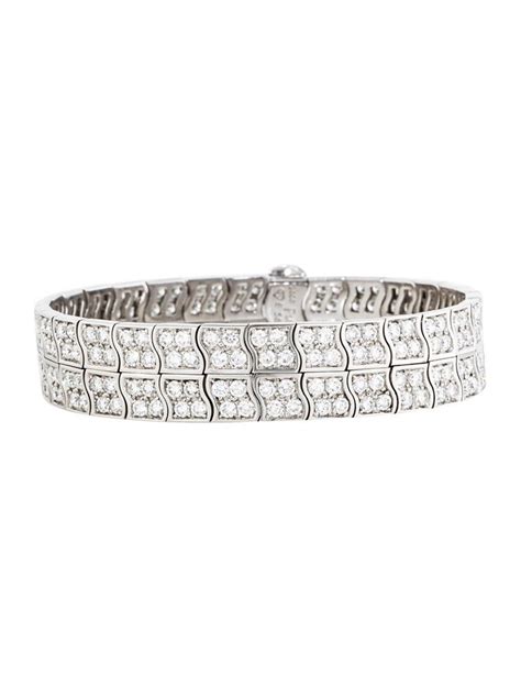 Piaget 1200ctw Diamond Bracelet Bracelets Pit20013 The Realreal