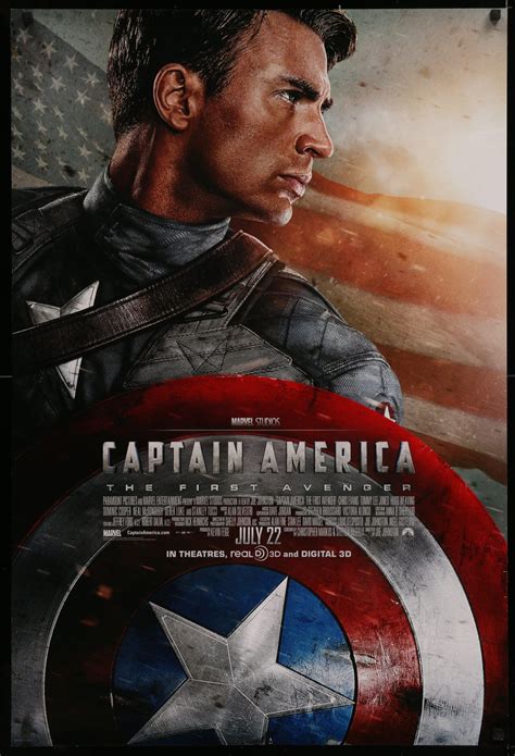 Captain America The First Avenger Movie Poster 1 Sheet 27x41