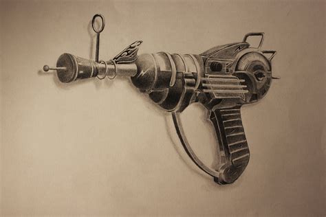 How To Draw A Ray Gun From Black Ops