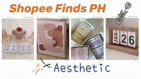 Shopee Finds Ph Aesthetic Part 1 Tiktok Compilation Youtube