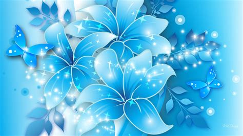 Blue Girly Wallpapers Wallpaper Cave