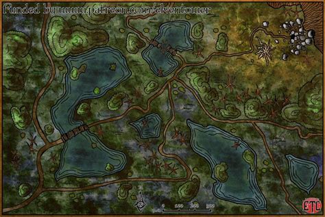 Swamp Map Finished Battlemaps