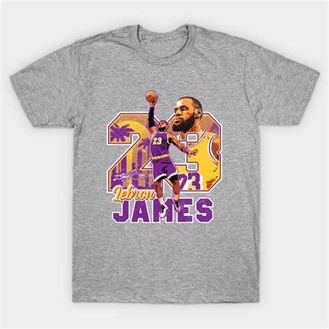 Lebron James Tee T Shirt T Shirt Sports T Shirt Teepublic