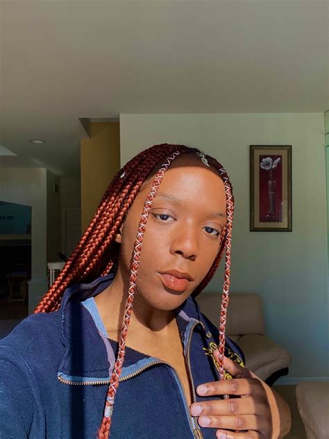 Red Fulani Braids Fulani Braids Hair Styles Braids