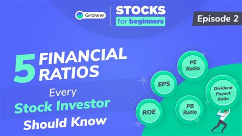 5 Must Know Financial Ratios To Pick A Stock Stocks For Beginners