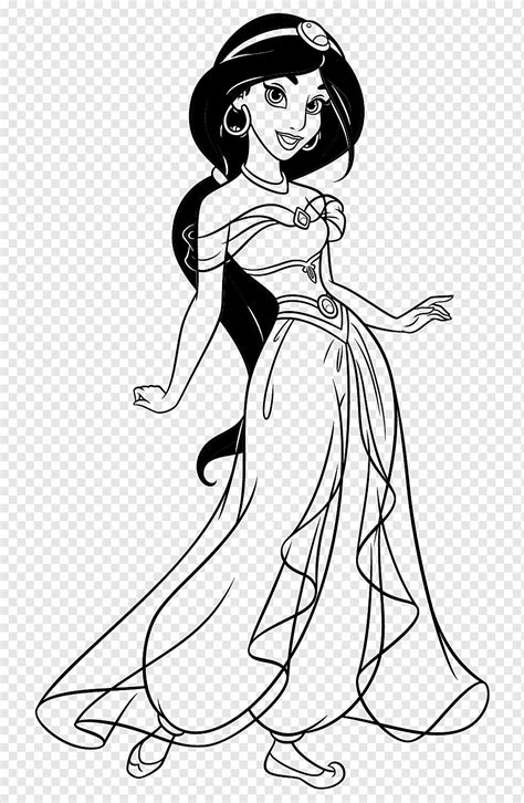 Disney Princess Jasmine Face Coloring Page For Kids Disney Images And