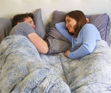 Look At This Cute Couple Cuddled Up Under A Weighted Blanket 😊 Arent They So Cute Use Code