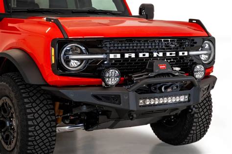 Add F230181060103 Rock Fighter Winch Front Bumper Ford Bronco 2021 2022