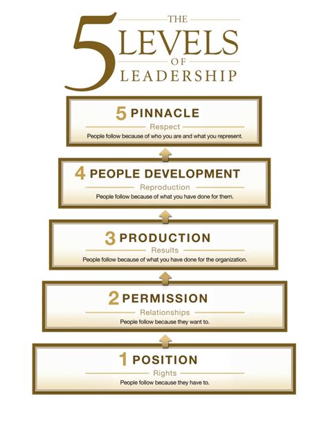 The 5 Levels Of Leadership By John Maxwell — Psychology For Marketers