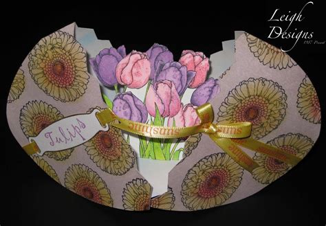 Leighsbdesigns Spring 3d Pop Up Easter Egg Card And Blockheads Flower