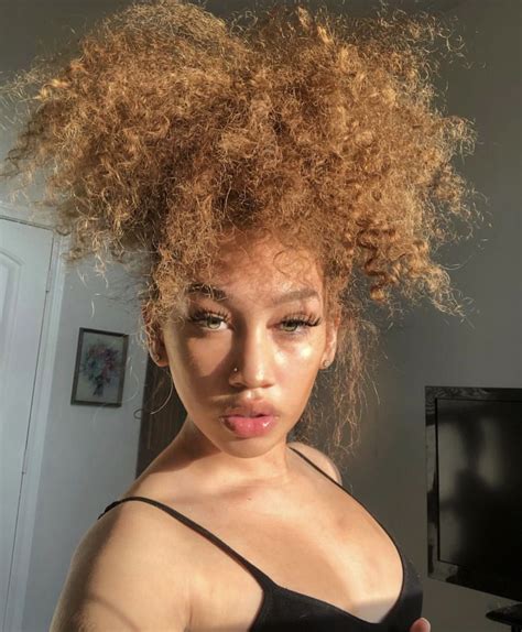Hood Love Ynw Melly C H A R A C T E R S 🤪 Curly Girl Hairstyles Dyed Natural Hair Curly
