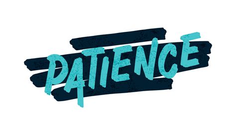 Patience Word Art