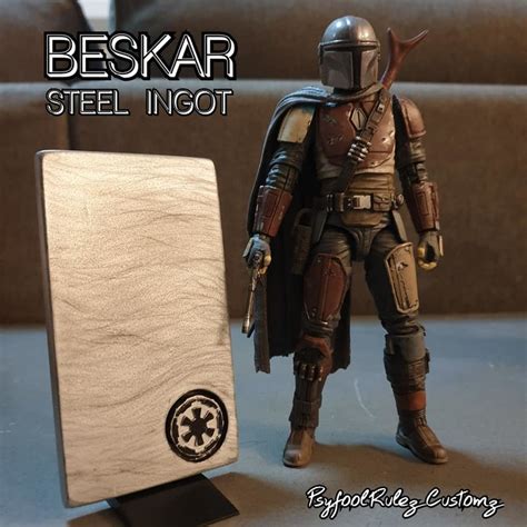 Star Wars Custom Of The Week The Mandalorian Beskar Steel Ingot By