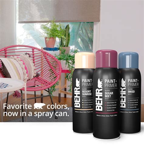 Behr's light granite is a pale neutral that has just enough color to warm a cool space. Aerosol Enamel Spray Paint | Spray Paint+Primer in 20 ...