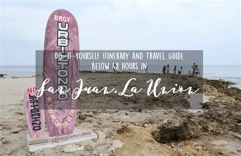 Travel Guide Surfing San Juan La Union Iwander