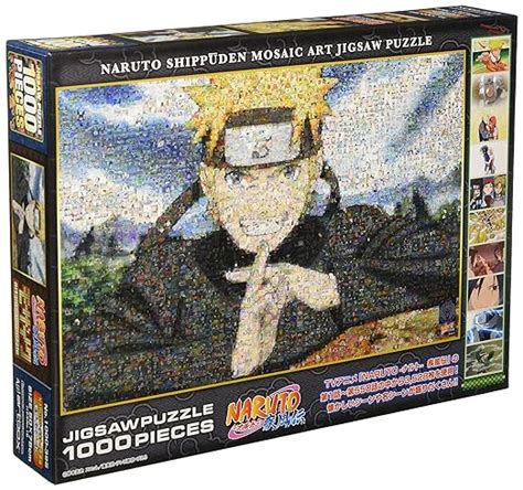 Naruto Shippuden Puzzle 1000 Pieces Mosaic Art 1000 395 50cmx75cm