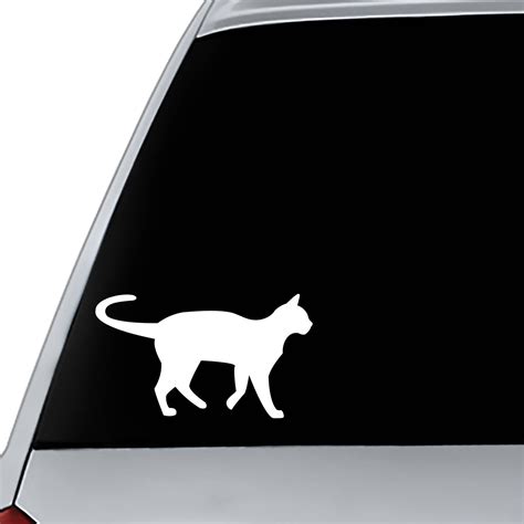 Cat Vinyl Decal Car Decal Mug Decal Laptop Cat Decal Etsy