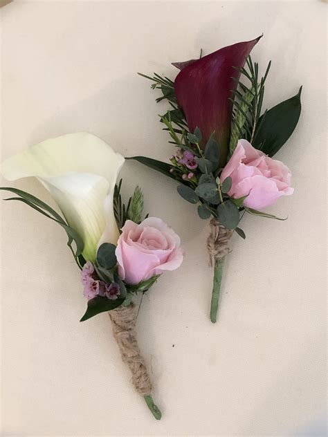 Calla Lily Boutonnieres For Weddings A Trendy Choice For