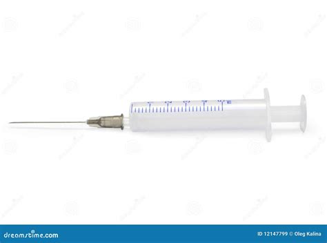 Syringe Stock Image Image Of Medical Equipment Treatment 12147799