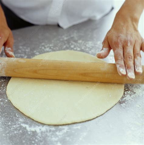 Rolling Dough Stock Image P9200279 Science Photo Library