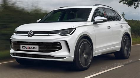 Volkswagen Tiguan Revealed In Accurate Rendering Interior Shows