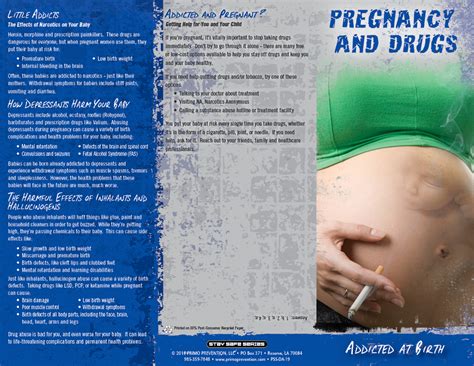 Pregnancy And Drugs Addicted At Birth Pamphlet Primo Prevention
