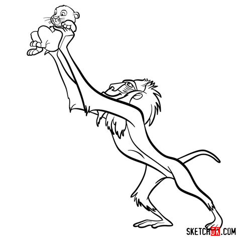 How To Draw Lion King Step By Step Alter Playground