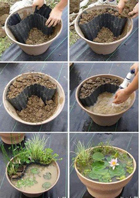 How To Make A Small Water Garden Container Gardens