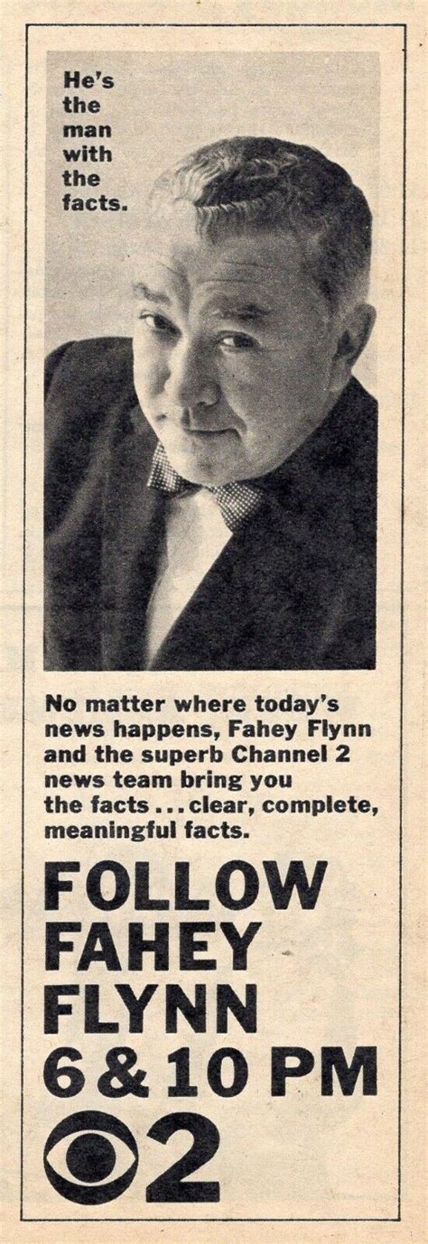 1965 Chicago Tv Guide News Ad~fahey Flynn Reporter Ebay