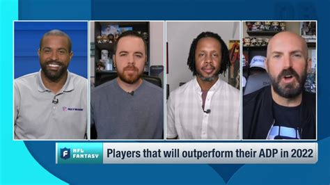 Players Wholl Outperform Their Draft Value In 2022 Season Nfl Fantasy Live
